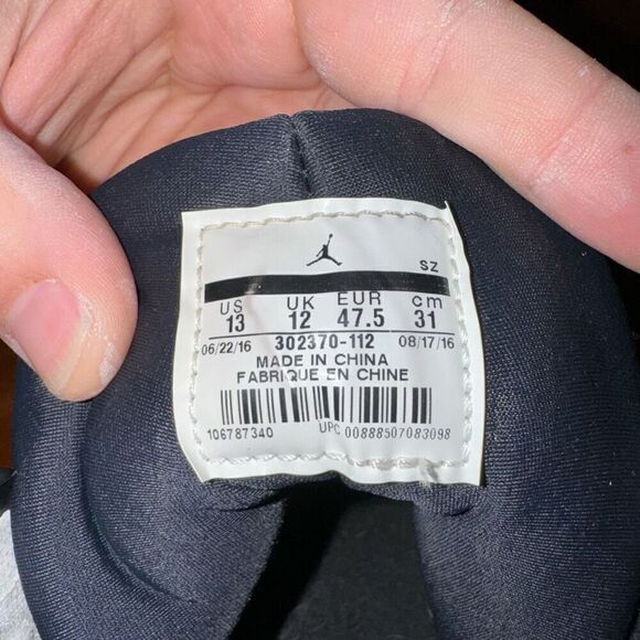 Air Jordan 9 Retro OG 'Space Jam' 2016 Men’s 13 302370-112 - Picture 11 of 11